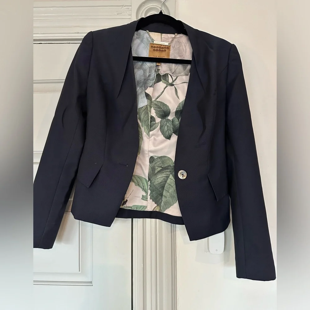 Ted Baker navy suit blazer - Picture 1 of 1
